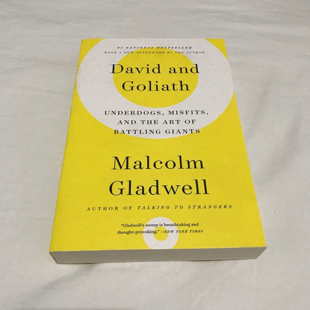 David and Goliath Underdogs, Misfits, and the Art of Battling Giants Book